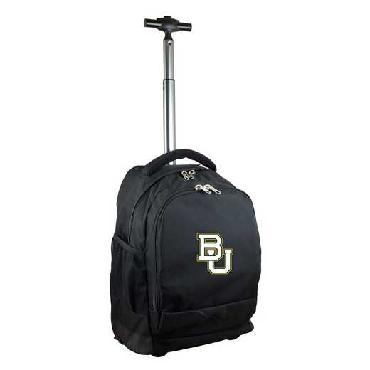CLBAL780-BK: NCAA Baylor Bears Wheeled Premium Backpack